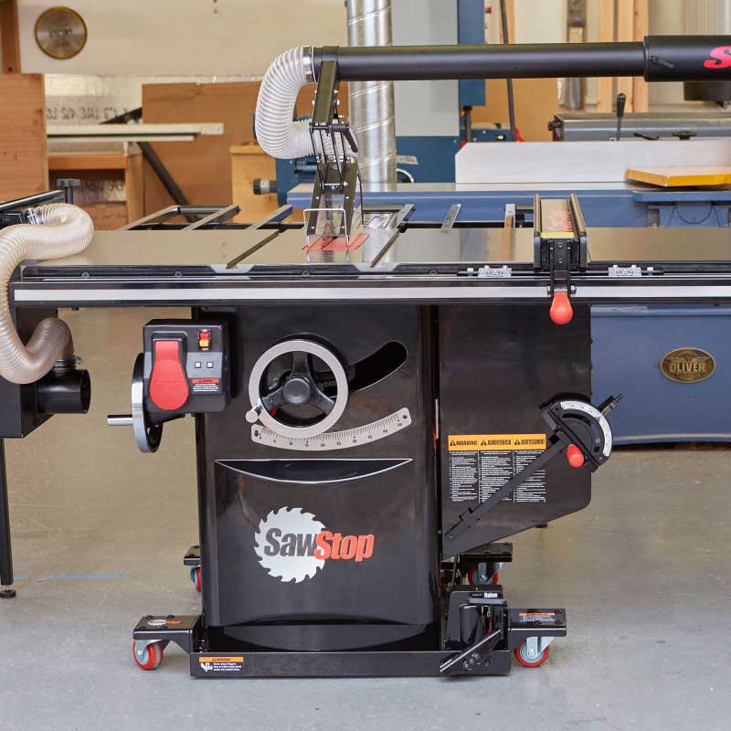 Industrial Cabinet Saw Mobile Base - This IS Woodworking