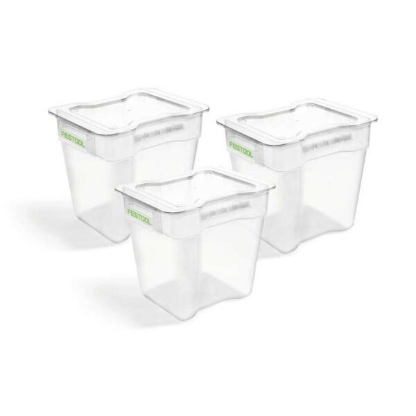 FESTOOL CT CYCLONE COLLECTION CONTAINER 3PK