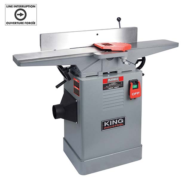 KING Jointer 6 1HP 110V - This IS Woodworking